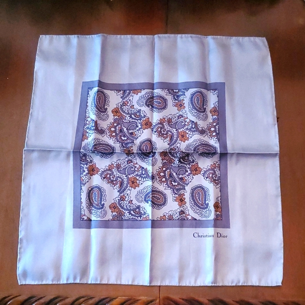 Christian Dior Silk Scarf